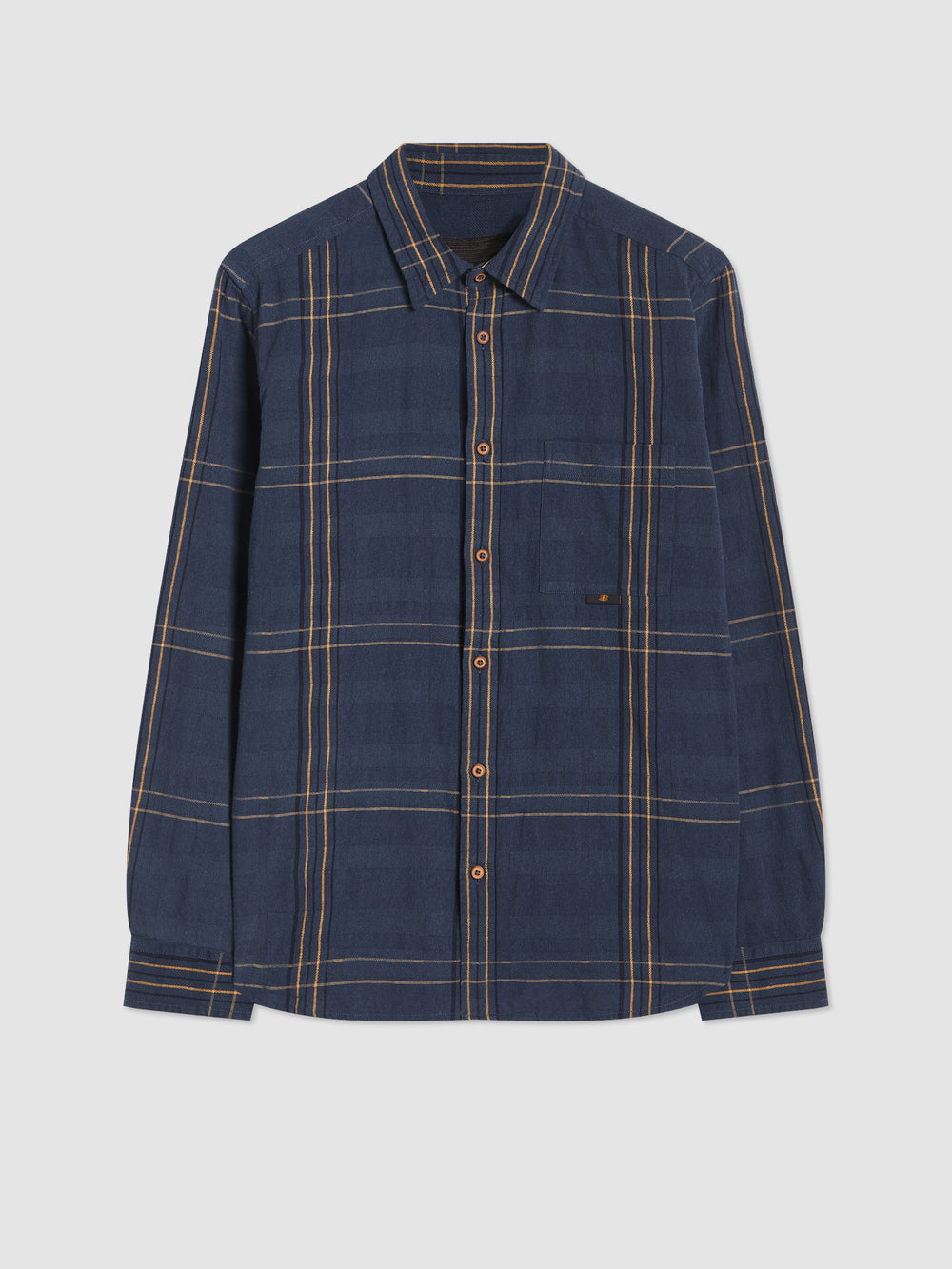 Camasa Ben Sherman B by Ben Sherman Indigo Check Indigo | 435-ROGBVA