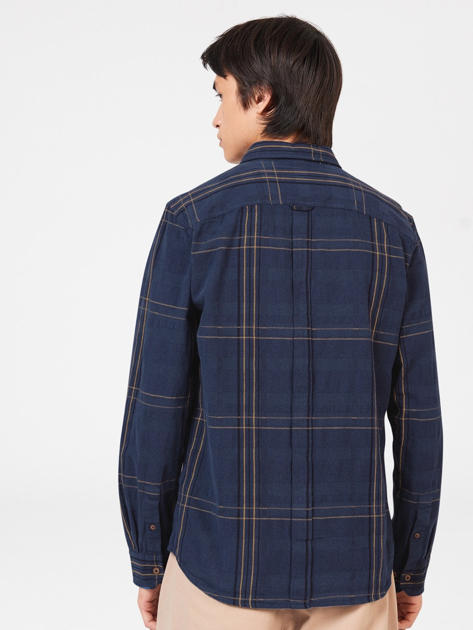 Camasa Ben Sherman B by Ben Sherman Indigo Check Indigo | 435-ROGBVA