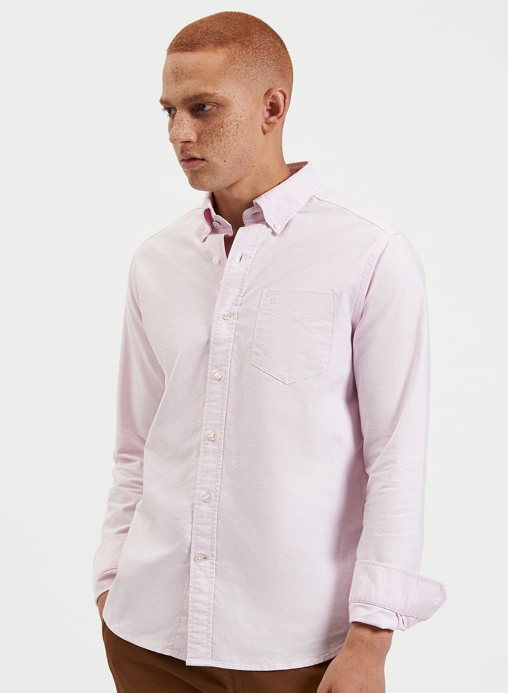 Camasa Ben Sherman Brighton Oxford Organic Roz | 609-FPCUNQ