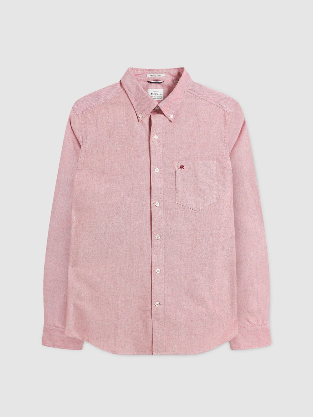 Camasa Ben Sherman Brighton Oxford Organic Rosii Deschis | 763-DXYLTJ