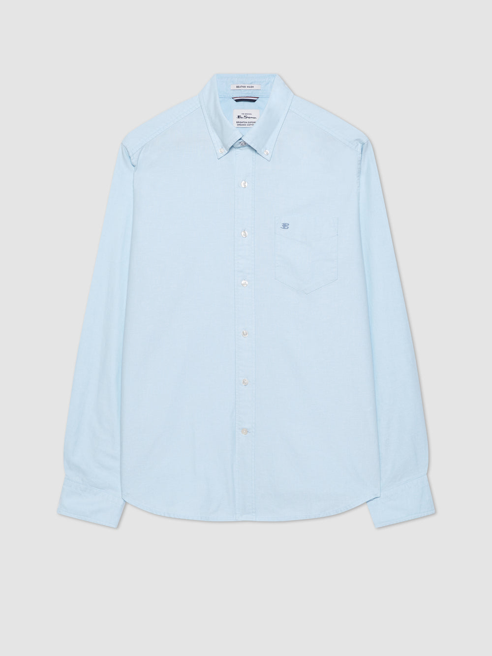 Camasa Ben Sherman Brighton Oxford Organic Albastri | 028-OBPJAY