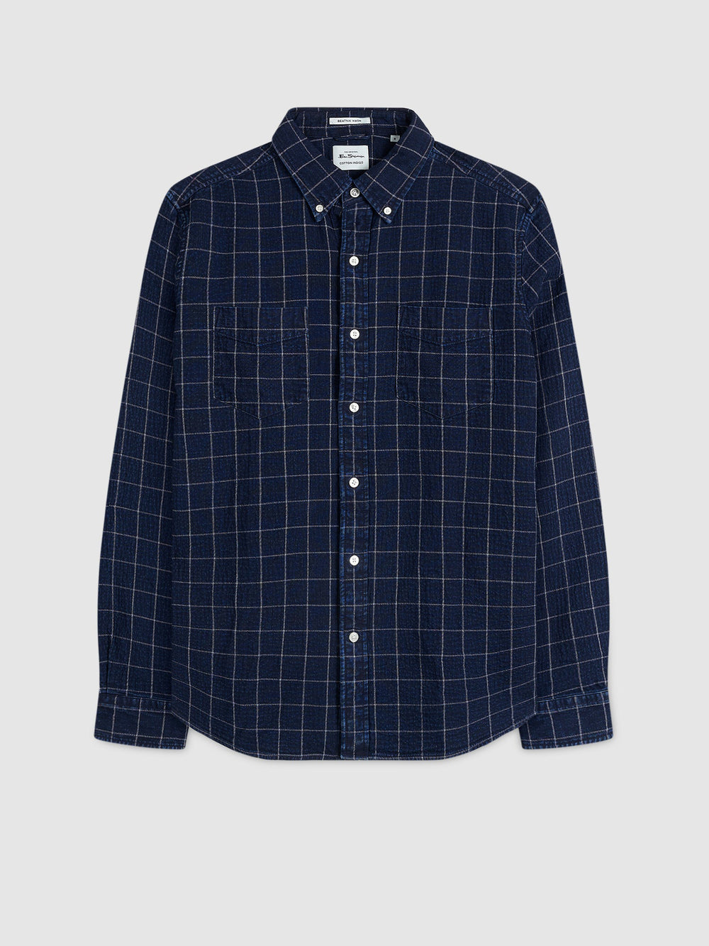 Camasa Ben Sherman Dalston Blues Beatnik Indigo | 946-CNGFWD