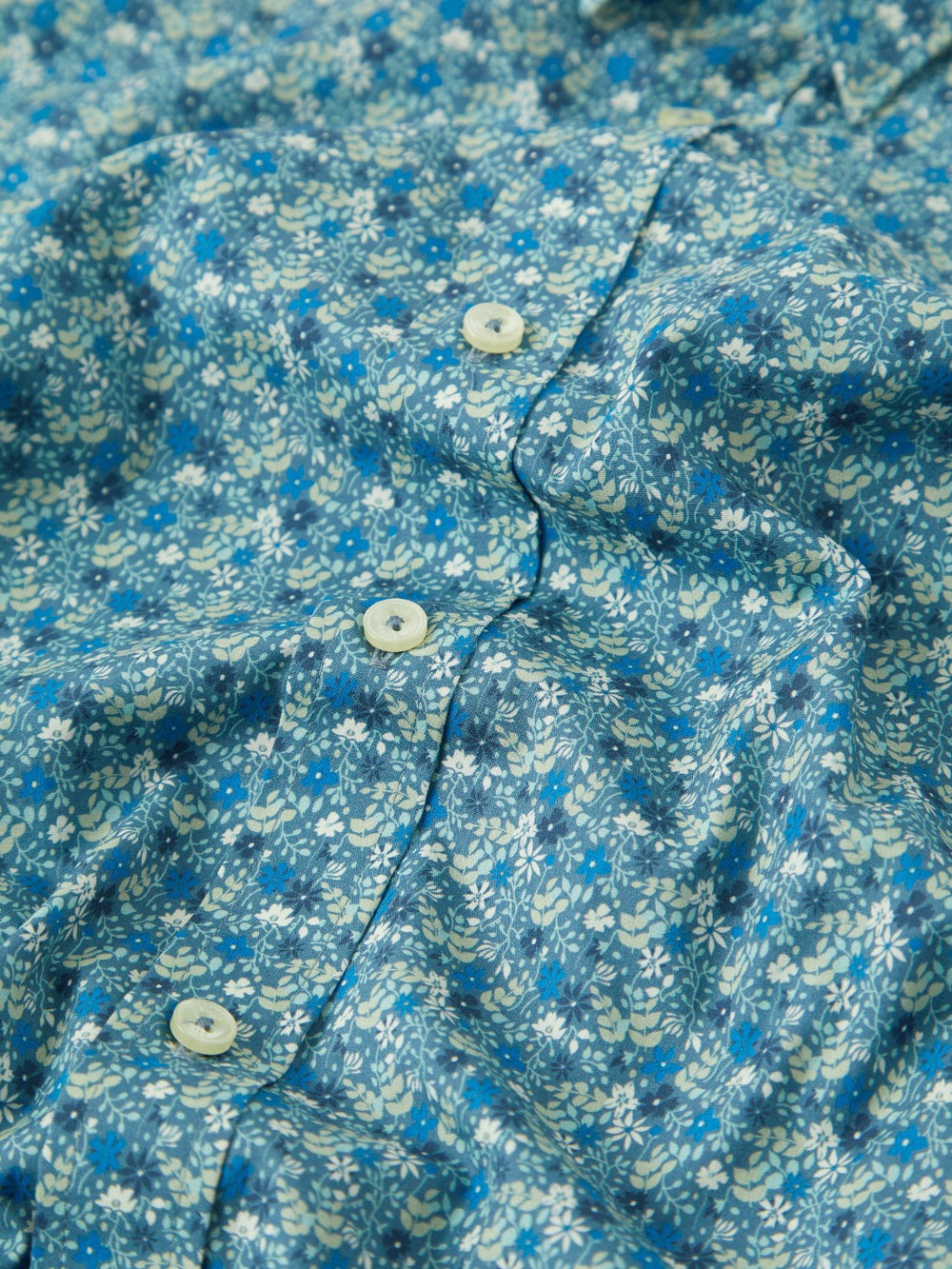 Camasa Ben Sherman Floral Print Long-Sleeve Albastri Gri | 875-XBDMLG