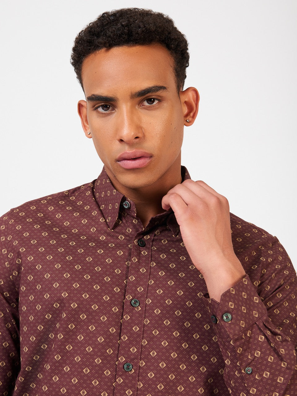 Camasa Ben Sherman Signature Geo Maro | 107-HZGBVY