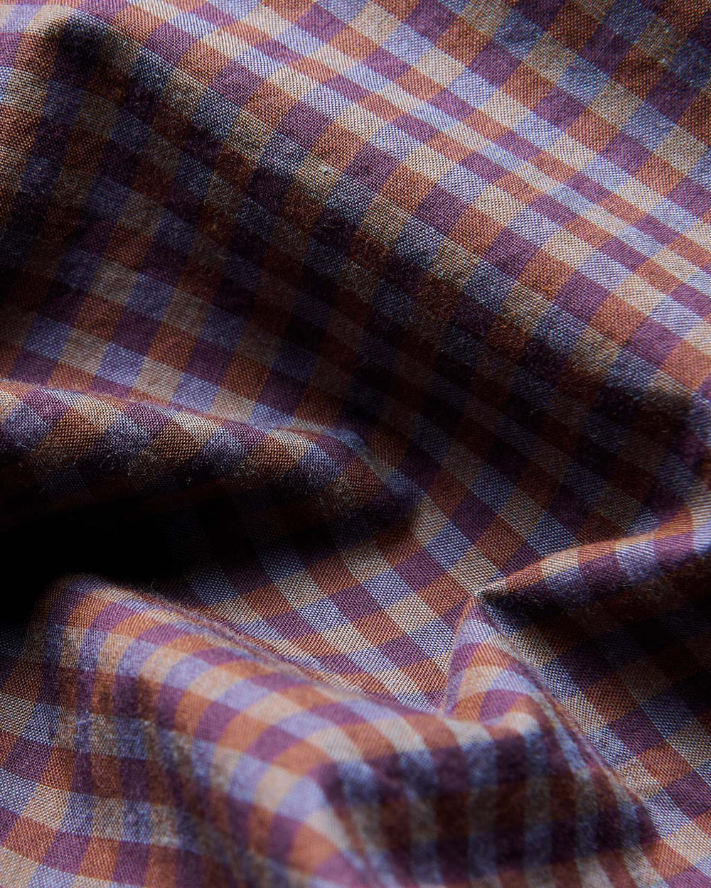 Camasa Ben Sherman Signature Gingham Long-Sleeve Violet | 612-EPHRZB