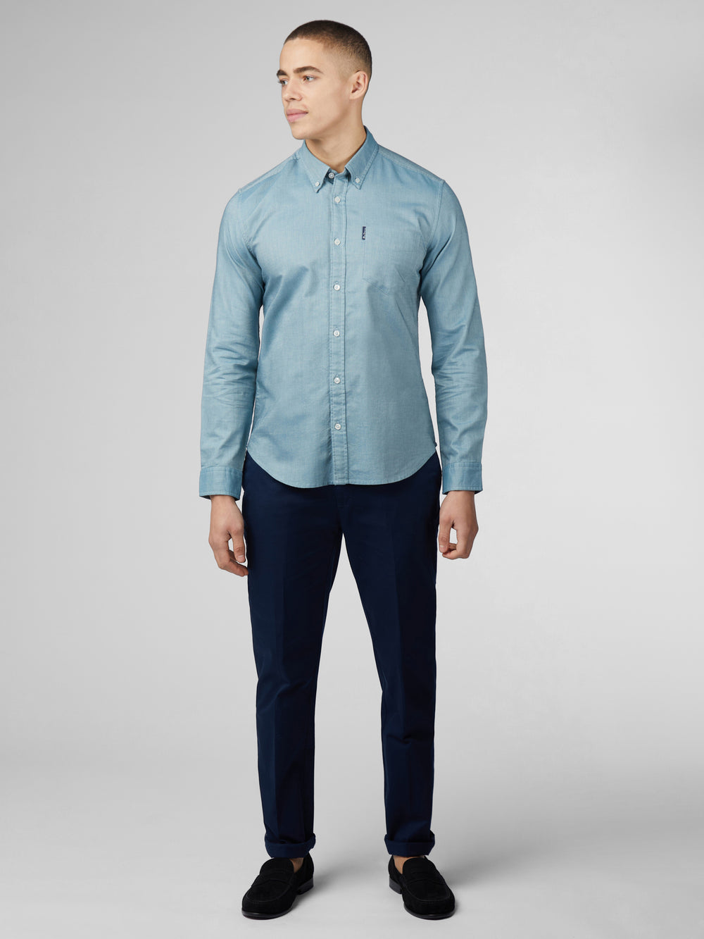 Camasa Ben Sherman Signature Oxford Turcoaz | 532-SGFUMY