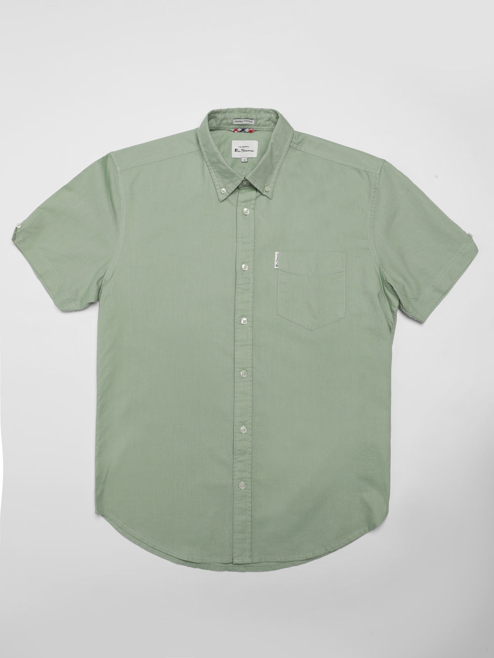 Camasa Ben Sherman Signature Short Sleeve Oxford Verzi | 602-FMICQR