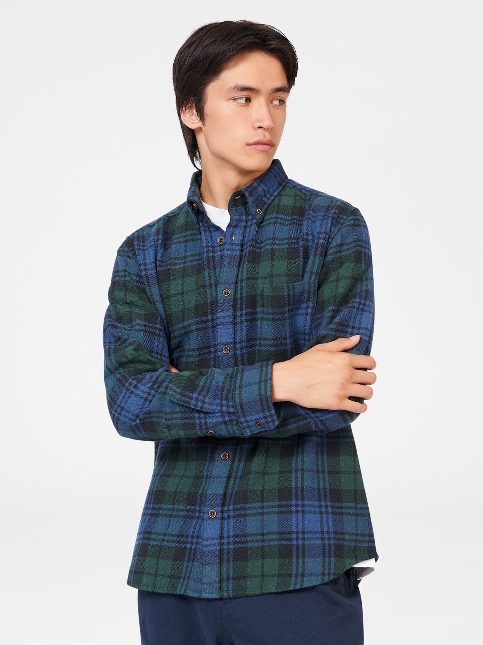 Camasa Ben Sherman Signature Tartan Check Verzi | 594-BZJTCL