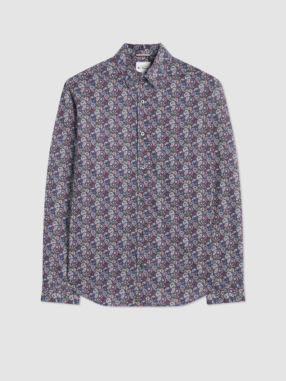 Camasa Ben Sherman Winter Floral Violet | 780-GFHIXL