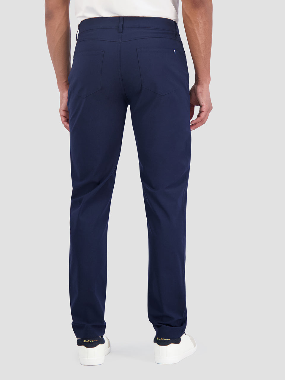 Pantaloni Ben Sherman 4Way Stretch Tech Long Bleumarin | 849-HBVKJG