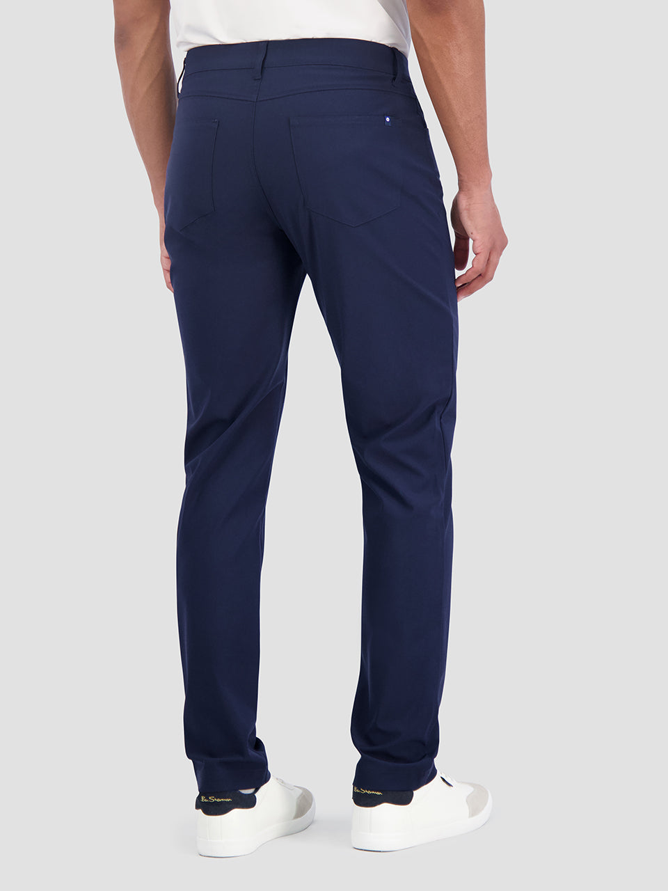 Pantaloni Ben Sherman 4Way Stretch Tech Long Bleumarin | 849-HBVKJG