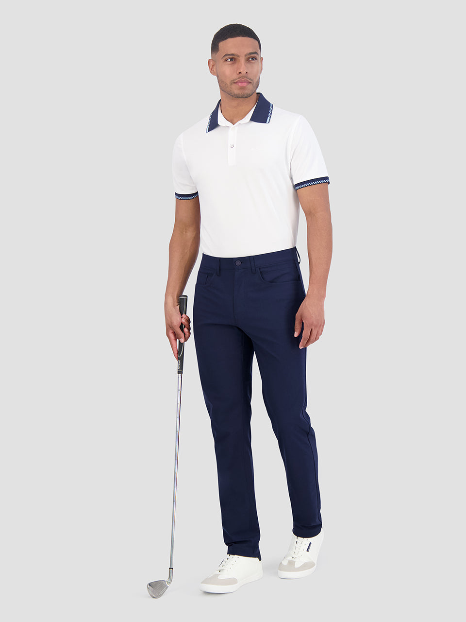 Pantaloni Ben Sherman 4Way Stretch Tech Long Bleumarin | 849-HBVKJG