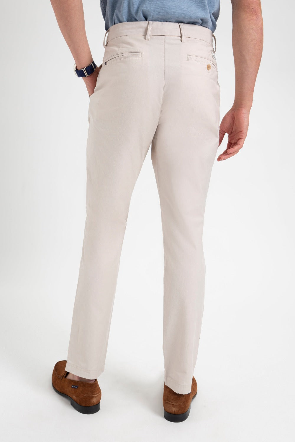 Pantaloni Ben Sherman Everyday Slim Fit Chino Albi | 306-YXRGTI