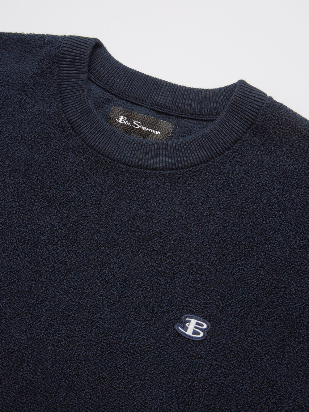 Tricotaje Ben Sherman B by Ben Sherman Crewneck Bleumarin | 428-XFQLAJ