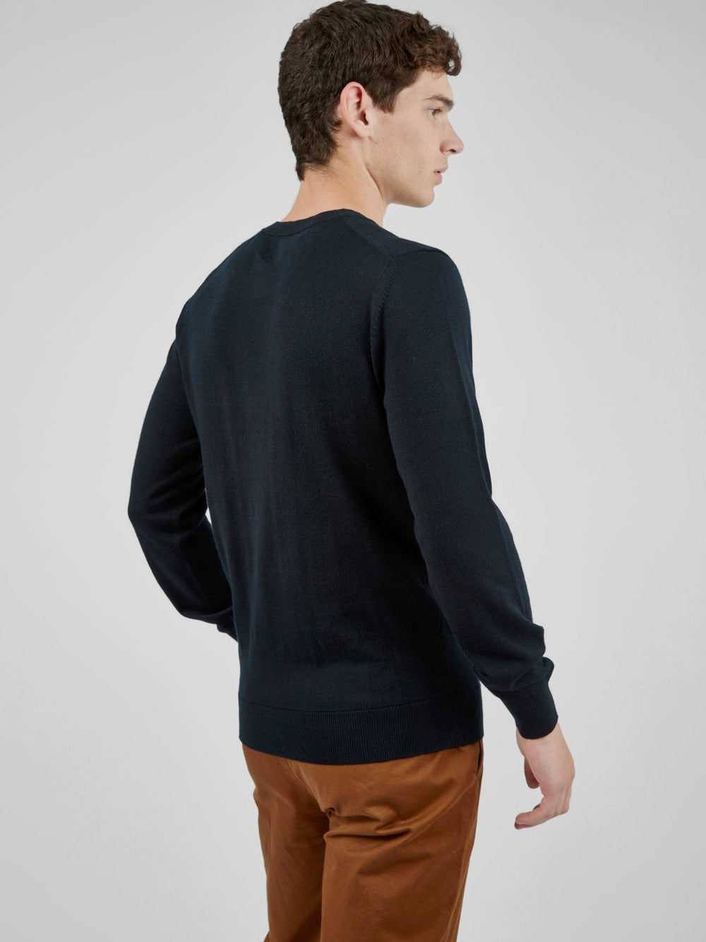 Tricotaje Ben Sherman Signature Crewneck Negrii | 521-MULVCO