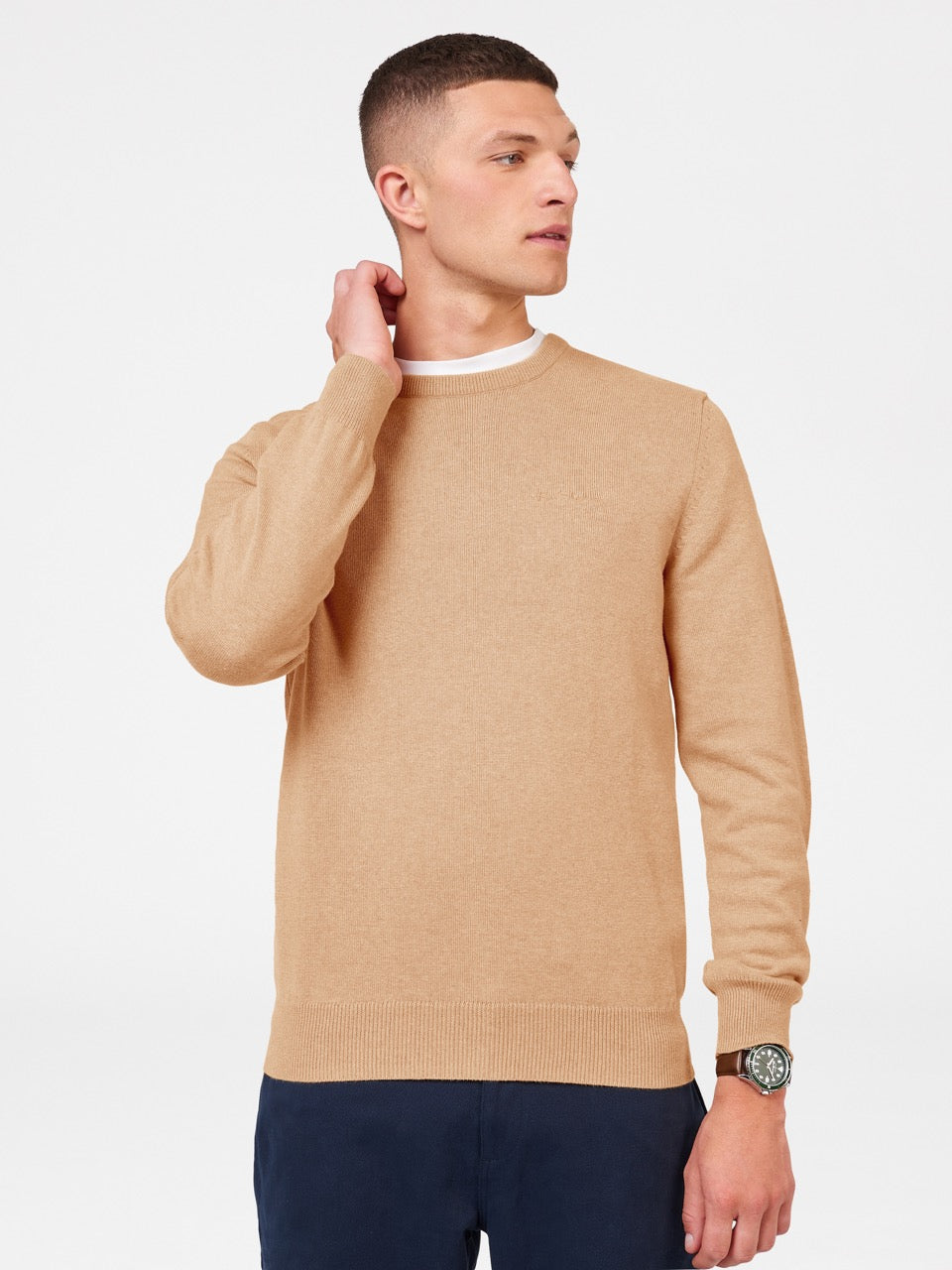 Tricotaje Ben Sherman Signature Crewneck Gri | 280-QXVEYC