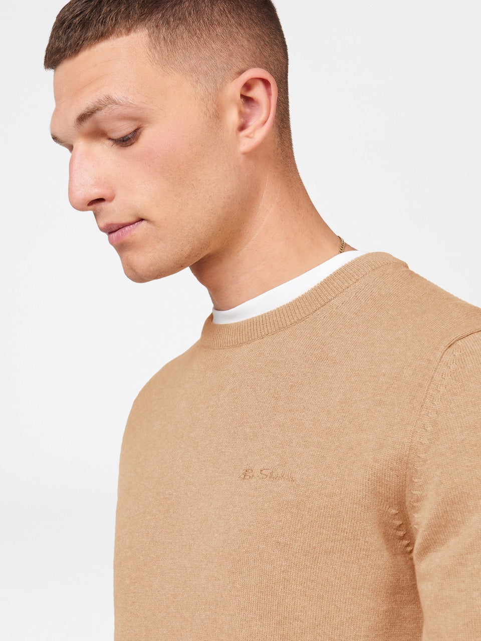 Tricotaje Ben Sherman Signature Crewneck Gri | 280-QXVEYC