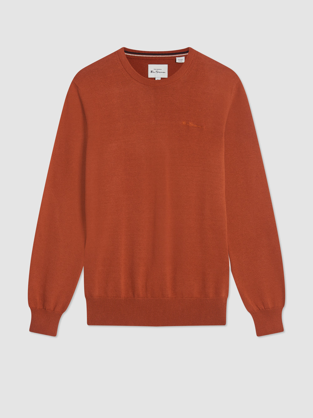 Tricotaje Ben Sherman Signature Crewneck Portocalii | 043-GWLEMY