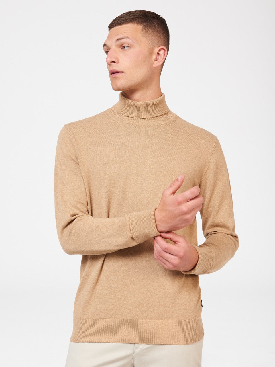 Tricotaje Ben Sherman Signature Roll Neck Gri | 253-XGUFWS