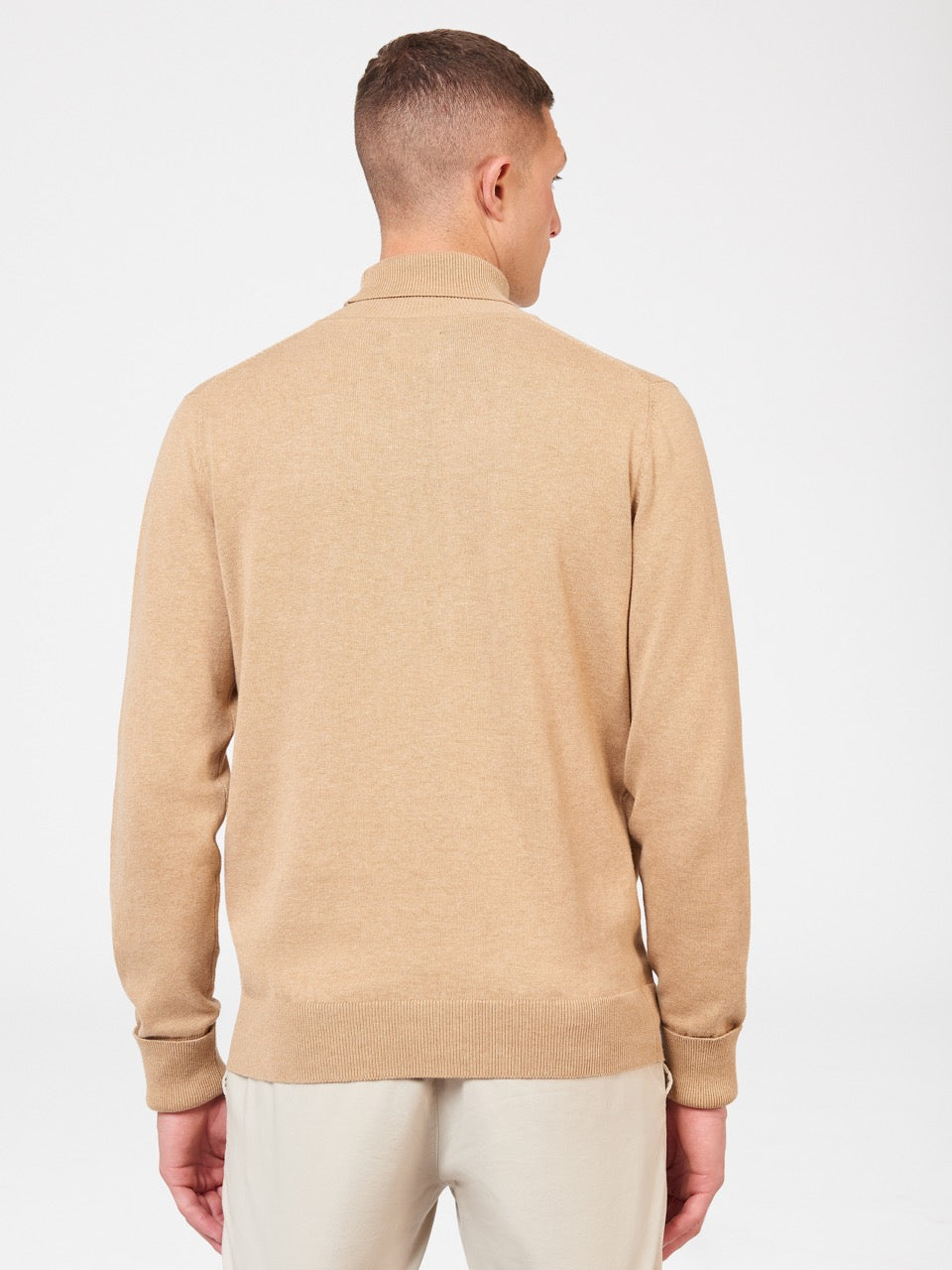 Tricotaje Ben Sherman Signature Roll Neck Gri | 253-XGUFWS