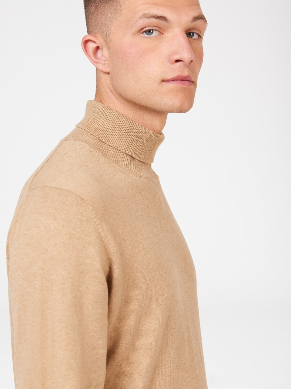 Tricotaje Ben Sherman Signature Roll Neck Gri | 253-XGUFWS